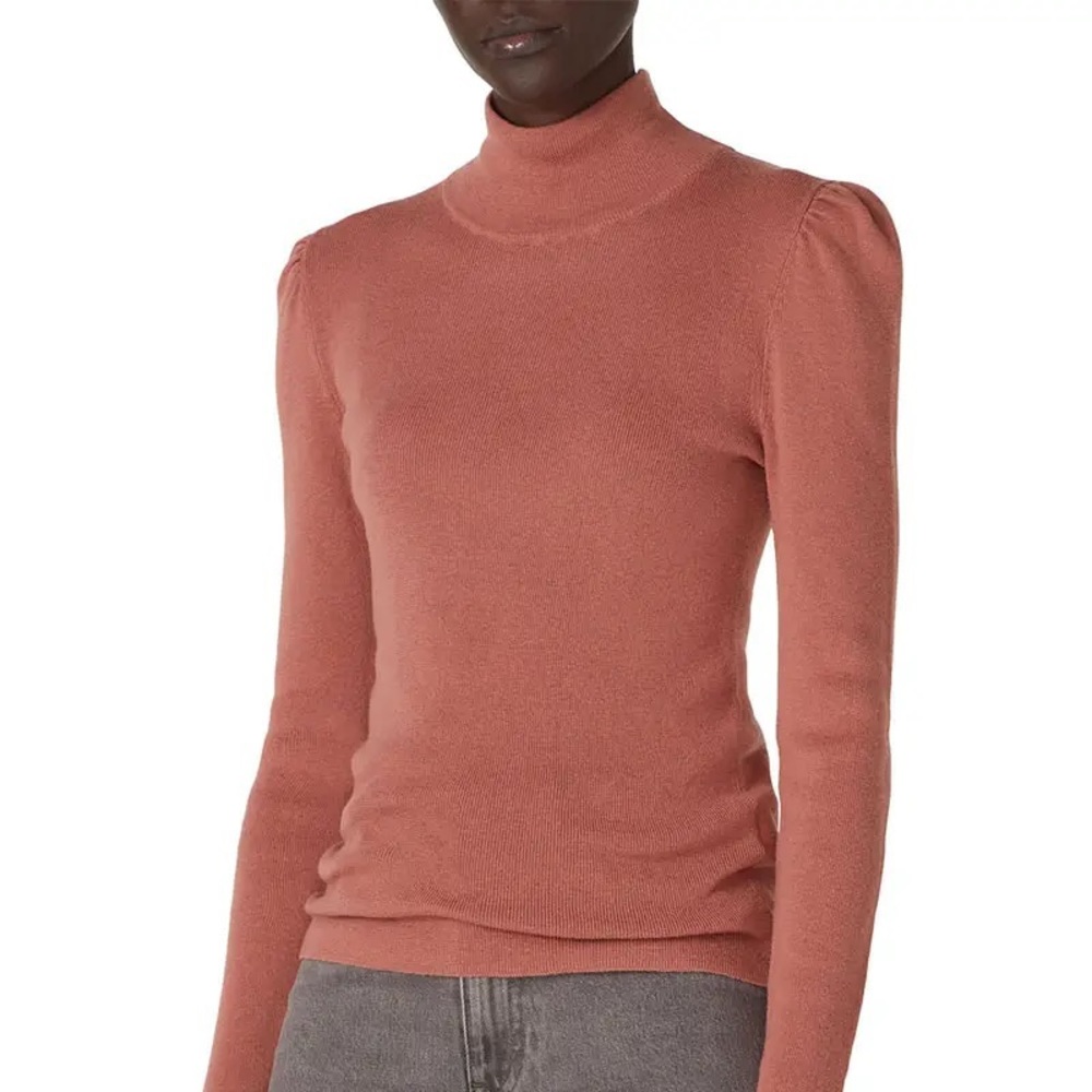 la vie rebecca taylor pink turtleneck